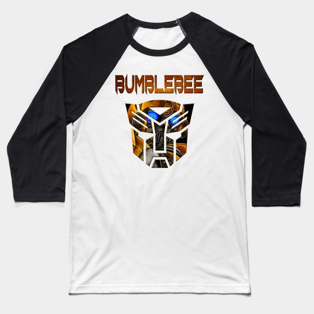 BUMBLEBEE Baseball T-Shirt by HornArt